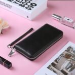 Lavemi Small Compact Women Wallet RFID Blocking Genuine Leather Bifold Purse with ID Windows - Image 6