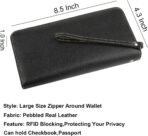 Lavemi Small Compact Women Wallet RFID Blocking Genuine Leather Bifold Purse with ID Windows - Image 7