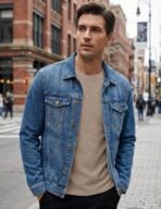 JMIERR Mens T-Shirt Casual Stretch Solid Crewneck Short Sleeve Tees Textured Shirts - Image 5