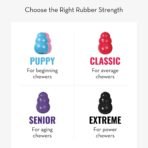 KONG Extreme Dog Toy - Fetch & Chew Toy - Treat-Filling Capabilities & Erratic Bounce for Extended Play Time Most Durable Natural Rubber Material - for Power Chewers - for Large Dogs - Image 5