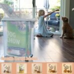 Buddeez 80-Quart Roll-Away Pet and Large Animal Food Dispenser with Scoop - Image 4