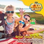 YoYa Toys Aqua Rings Handheld Water Game - Set of 2 - Water Ring Toss and Basketball Hoop Toy - Gift for Ages 3 4 5 6 7 8 9 - Nostalgic 80's 90's Retro Mini Games - Fun Car Road Trip Travel Activities - Image 4
