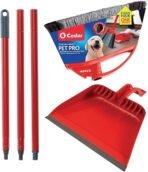 O-Cedar Pet Pro Broom with Step-On Dustpan | Remove 99% with One Sweep | Removes 3 Times More Pet Hair | Quiet Cleaning Tool for Cat and Dog Owners - Image 6