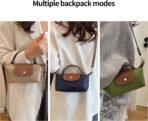 Mini Crossbody Bag for Women - Adjustable Strap Shoulder Purse, Small Spacious Tote with Zipper Pockets for Phone Wallet Keys - Image 3