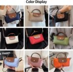 Mini Crossbody Bag for Women - Adjustable Strap Shoulder Purse, Small Spacious Tote with Zipper Pockets for Phone Wallet Keys - Image 7