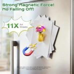 8 Pcs Refrigerator Magnets - Cute Mini Ceramic Vase Fridge Magnets with Artificial Flowers, Funny Tiny Vase Magnet for Fridge Decorative, Office, Kitchen, Locker, Whiteboard - Image 4