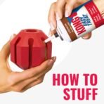 KONG Stuff-A-Ball - Durable, Natural Rubber Chew Toy for Dogs - Dental Health Pet Toy for Chewing & Teeth Cleaning - Stuffable for Treats & Snacks - for Large Dogs (Pack of 2) - Image 4