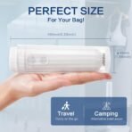 Travel Portable Bidet Sprayer 140mL Nozzle 180° Adjustment IPX6 Handheld Bidet for Personal Hygiene Cleaning, Baby Wash, Postnatal Care, Perineal & Hemorrhoid Treatment(NHJ002E) - Image 3