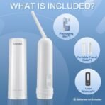 Travel Portable Bidet Sprayer 140mL Nozzle 180° Adjustment IPX6 Handheld Bidet for Personal Hygiene Cleaning, Baby Wash, Postnatal Care, Perineal & Hemorrhoid Treatment(NHJ002E) - Image 8
