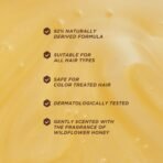 Gisou Honey Gloss Ceramide Therapy Hydrating Shampoo – Deeply Cleanses & Restores Moisture, Ceramides & AHAs, (Wildflower Honey Scent) - Image 5
