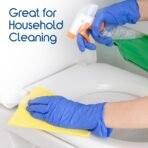 Inspire Cobalt Blue Nitrile Disposable Gloves | 4.5 Nitrile Safety Medical Exam Cooking Cleaning Disposable Gloves - Image 8