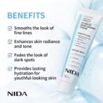 NIDA Youthful Formula™ Ultimate Moisturizing Cream | Centella Asiatica, Niacinamide, Hyaluronic Acid, Collagen | Wrinkles, Fine Lines, Dark Spots, Dry Skin, Redness | 3.38 fl. oz., 100ml (New Formula) - Image 3