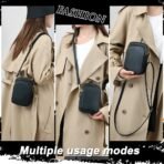 JANKS Small Crossbody Bag for Women Mini Cell Phone Bag Travel Pouch Wallet Purses Adjustable Over Shoulder Strap - Image 4