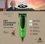 Andis Dr. Pol Easy Clip Versa Clipper Kit - Complete Grooming Solution with Detachable Blades, Attachment Combs, Nail Clipper & More for Safe, Efficient Grooming of All Dog Types, Green, 561121 - Image 4
