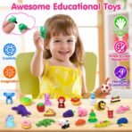 Arscniek 110 Pack Animal Erasers for Kids, Take Apart Mini Pencil Erasers, Desk Pets & Treasure Box Toys, Bulk Party Favors, Stocking Stuffers, Classroom Prizes, School Supplies, Gift for Boys & Girls - Image 6