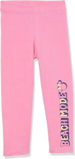 Amazon Essentials Disney | Marvel | Star Wars | Frozen | Princess Girls and Toddlers' Cotton Stretch Leggings, Multipacks - Image 6