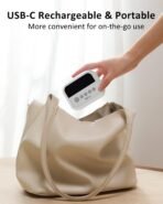 HEYVALUE Nasal Aspirator for Baby, Hospital Grade Nose Sucker with 9 Levels Suction, Night Light and Nursery Rhyme Soothing Function, Electric Nose Suction for Baby with Food-Grade Silicone Tips - Image 5