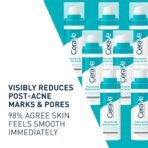 CeraVe Resurfacing Retinol Serum For Post Acne Marks, Formulated With Licorice Root Extract & Niacinamide, Brightening Serum & Pore Minimizer For Face, Post Acne Skin Barrier Repair, Non-Comedogenic - Image 3