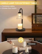 Candle Warmer Lamp with Timer Dimmer, Birthday Gifts for Mom Women Friend Sister, House Warming Gifts, Wax Melt Warmer, Office Apartment Dorm Room Home Decor - Image 3