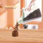 Pet Food Storage Container with Measuring Cup and Pour Spout - Airtight, Leakproof, Portable Cat Food Dispenser - Green - Image 4