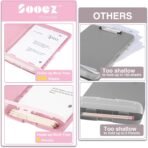Sooez Clipboards with Storage, High Capacity Clip Boards 8.5x11 with Storage, Heavy Duty Nursing Clipboard Folder, Plastic Clipboard with Pen Holder for Women Teachers Work, School & Office Supplies - Image 4
