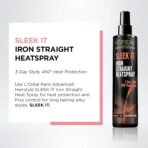 L'Oréal Paris Advanced Hairstyle Sleek It Iron Straight Heat Spray, 5.7 Ounce - Image 3