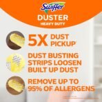 Swiffer Duster Kit with 3 ft Extendable Handle, Heavy Duty Dusting Starter Kit with 12 Refills, for Ceiling Fans, Vents and Hard to Reach Places - Image 3