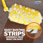 Swiffer Duster Kit with 3 ft Extendable Handle, Heavy Duty Dusting Starter Kit with 12 Refills, for Ceiling Fans, Vents and Hard to Reach Places - Image 8