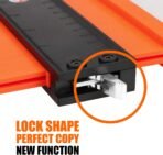 Saker Contour Gauge Tool for Woodworking & DIY, Profile Gauge with Lock,Gift for Him Men, Accurate Shape Duplicator for Flooring, Tile, Trim & Home Improvement Projects - Image 4