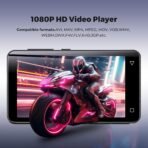 160GB MP3 Player with Bluetooth and WiFi, innioasis Music Player with Spotify,Pandora,Amazon Music,4" Touch Screen Android MP4 MP3 Player for Kids with Libby,Audible,Spotify Kids(Black) - Image 4