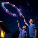 Flying Orb Ball (Blue, 2025 Upgraded) with Dazzling Lights, Magic Hover Spinner, Cool Boomerang Drone, Floating Cosmic Globe, Kids Toys Gifts for 6 7 8 9 10 Year Old Boys Girls - Image 4
