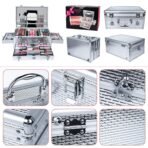 All-in-One Makeup Kit Gift Set Women Full Set Carry All Professional Make up Kit With Makeup Bag Lipgloss Lipstick Concealer Blush Foundation Face Powder Eyeshadow Palette Cosmetic Palette #2 - Image 5