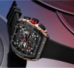 Mini Focus Men's Watch Fashion Sport Wrist Watches (Chronograph/Waterproof/Luminous/Calendar) Silicon Strap Quartz Watch for Men - Image 3