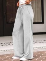 AUTOMET Womens Wide Leg Sweatpants Baggy Lounge Travel Pants Fall Fashion Outfits 2026 Winter Clothes Joggers - Image 4