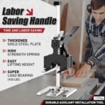 Labor Saving Arm Jack Handle 2 Pack, Construction Jack, Wall Tile Locator, Multi Function Height Adjustment Lifting Device, Door Panel Lifting Cabinet, Raised 6.69 in, Pair Dynamic Load 450 LB - Image 3