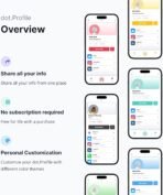 dot. Card - Digital Business Card - Tap Compatible with iPhone & Android (Black) - Image 5