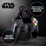 Exquisite Gaming: Star Wars: Darth Vader - Original Mobile Phone & Gaming Controller Holder, Device Stand, Cable Guys, Licensed Figure (Multi-colored) - Image 3