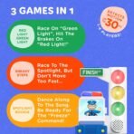 Move2Play, Red Light Green Light Game with Motion Sensing | Family Fun & Birthday Party Games | Gift for Kids, Preschool, & Toddlers Ages 2, 3, 4, 5, 6, 7+ Year Olds | Travel, Indoor, Outdoor - Image 4