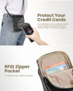 befen Genuine Leather Small Crossbody Bags for Women, Cell Phone Cross body Purse Bag with RFID Blocking Card Slots - Image 3