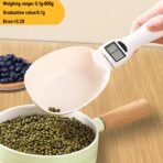 2026 New Digital Measuring Spoon, Digital Food Measuring Scoop Scale - Electronic Kitchen Measuring Spoon Scale for Cooking Baking - Smart Adjustable Measure Cup for Home Cooks Bakers Chefs Pet Owners - Image 6