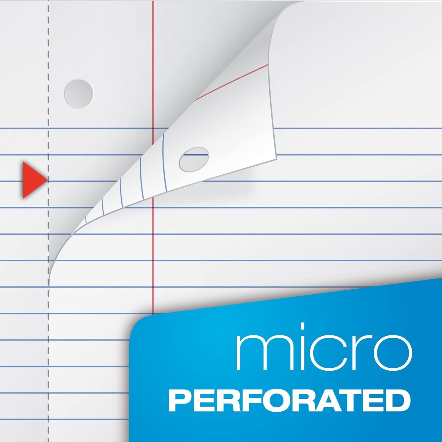Oxford Spiral Notebooks, 3 Pack, 5 Subject, College Ruled Notebooks for School, 8 x 10.5 Inches, 180 Sheets, 4 Dividers, Assorted Colors, Back to School Supplies (65203) - Image 5
