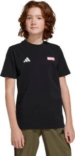 adidas Kids' Marvel Superheroes Graphic T-Shirt - Image 3
