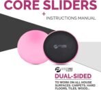 Limm Core Sliders for Working Out - Exercise Sliders Fitness, Stability, Ab, Legs & Full Body (Set of 2) - Bonus Carry Bag & Workout Ebook - Gym Gliding Disc Pads for Hardwood, Carpet & More - Image 9