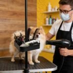 Rotatable Pet Grooming Tools Holder, Portable ABS Plastic Grooming Table Arm Organizer, Durable Pet Shop Hairdressing Storage Rack, Practical Groomer Organization for Scissors Combs Clips - Image 7