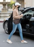 Bum Bag Crossbody Bag for Women | Spacious Bum Bags | Nylon Crossbody Fanny Packs | Leopard Purse Belt Wallet (Colour Bum Bag-Brown Leopard) - Image 3