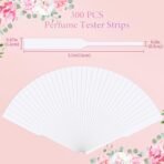 300P Perfume Tester Strips, Disposable Fragrance Tester Strips, Paper Scent Strips for Essential Oils, Fragrances, Diffuser, Aromatherapy Testing - Image 3