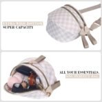 Bum Bag Crossbody Bag for Women | Spacious Bum Bags | Nylon Crossbody Fanny Packs | Purse Belt Purse for Travel Running, Fashion Holiday Gifts - Image 4