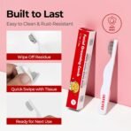 JAYU PET Facial Grooming Comb - Dog Eye Combs, Stress-free Eye Gunk Remover for Dogs & Cats, Pet Facial Brush, Cat Grooming Kit, Stainless Steel Deshedding Comb (1ea) - Image 7