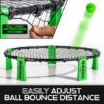 GoSports Slammo Game Set (Includes 3 Balls, Carrying Case and Rules) - Outdoor Lawn, Beach & Tailgating Roundnet Game - Image 4