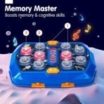 hahaland Toys for Ages 5-7 - Interactive Whack A Game with Sound and Light Stem Montessori Toy for Kids Age 3 4 5 6 7 Years Old Birthday Easter Basket Stuffers - Image 5